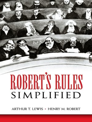 cover image of Robert's Rules Simplified